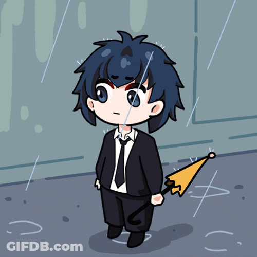 Waiting Rain GIF
