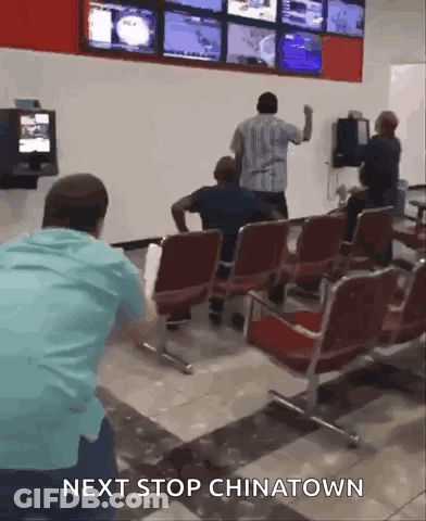 Waiting Room Next Stop Chinatown GIF