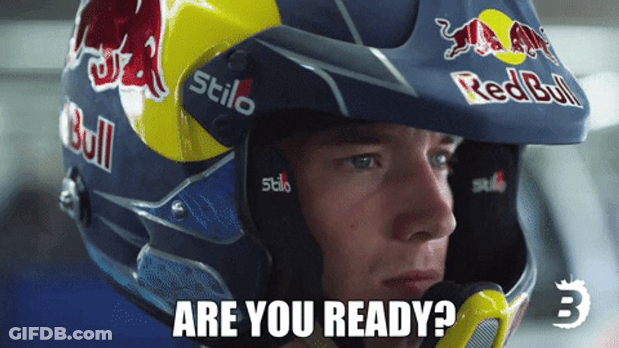 Waiting  Start Your Engines Kick-Off GIF