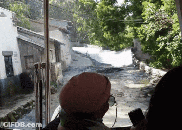 Waiting To Be Flooded GIF