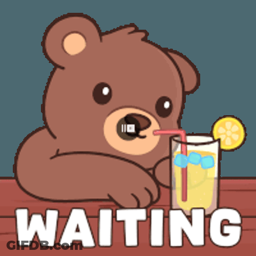 Waiting Waiting Patiently Sticker GIF