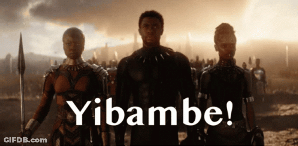Wakanda Black Panther Entrance GIF