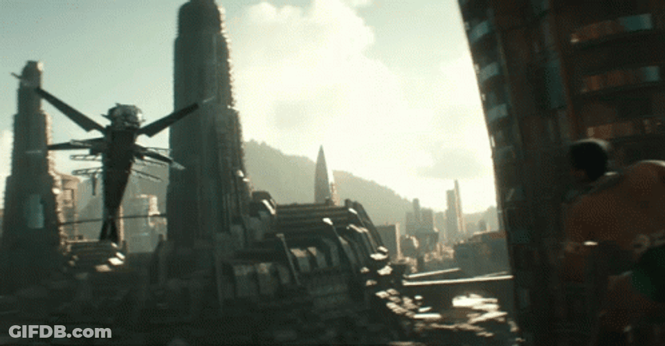 Wakanda Flying Enemy GIF