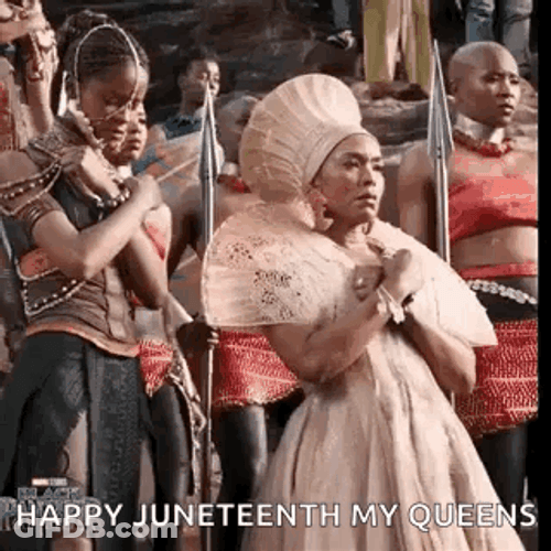 Wakanda Forever Queen GIF