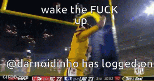 Wake The Fuck Up Football Game Screenshot GIF