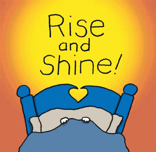 Wake Up Chippy Hello Sunshine GIF