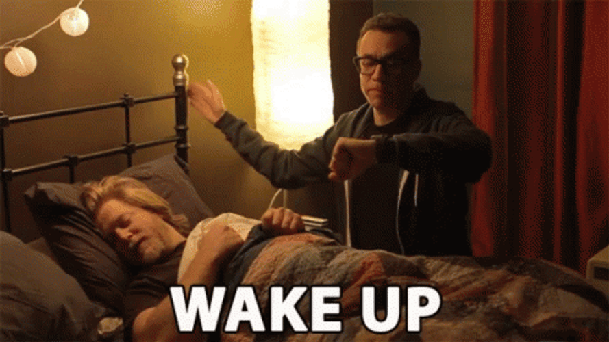Wake Up Man GIF