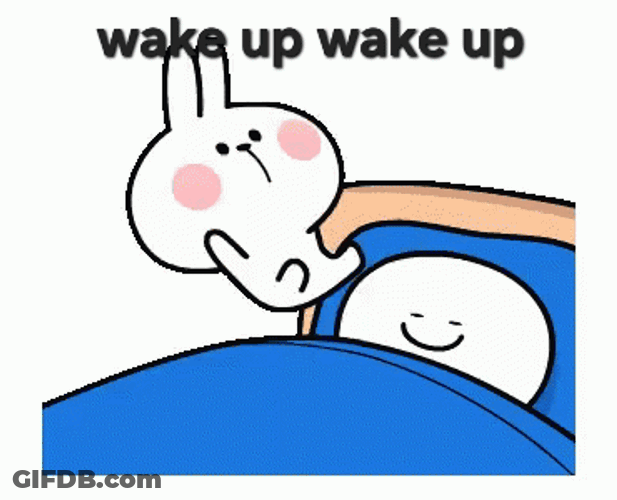 Wake Up To Wake Up GIF