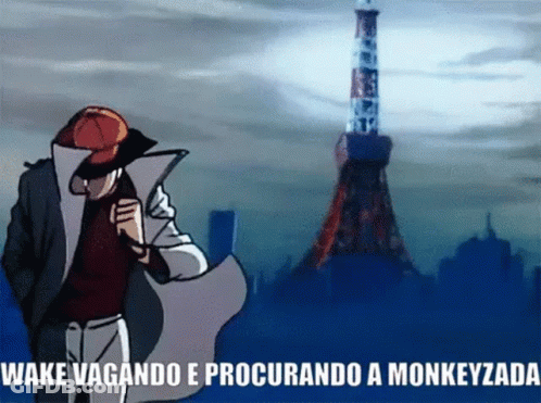 Wake Vagando And Procurando Monkeyzada GIF