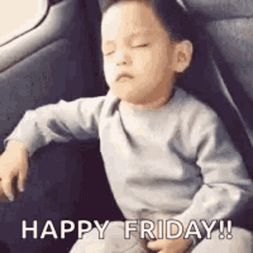 Waking Up To Happy Friday GIF