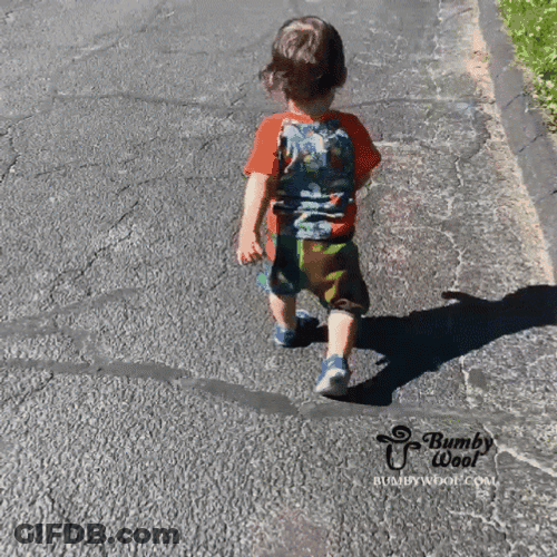 Walk Away Goodbye Baby GIF