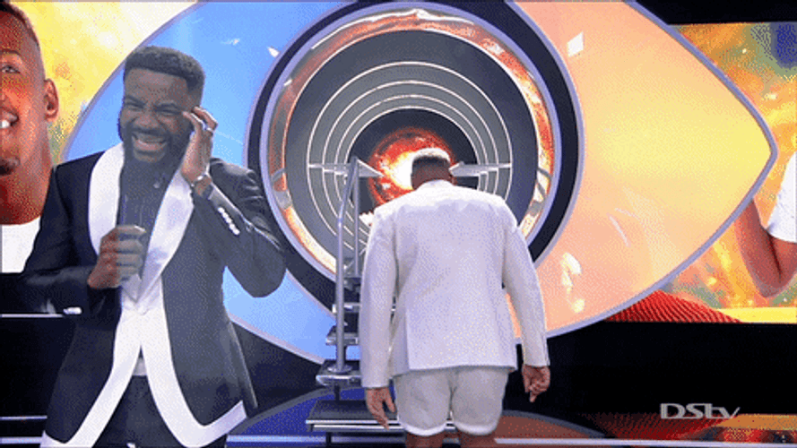 Walk Off Bog Brother Reality Show GIF