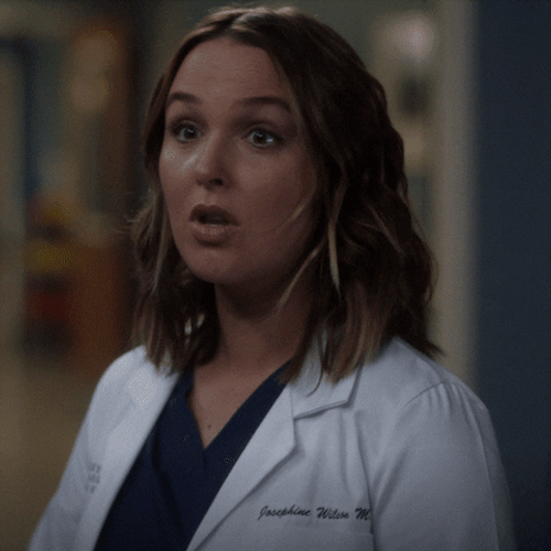 Walk Off Camilla Luddington Grey's Anatomy GIF