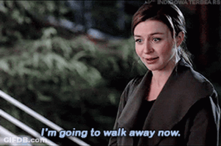 Walking Away GIF