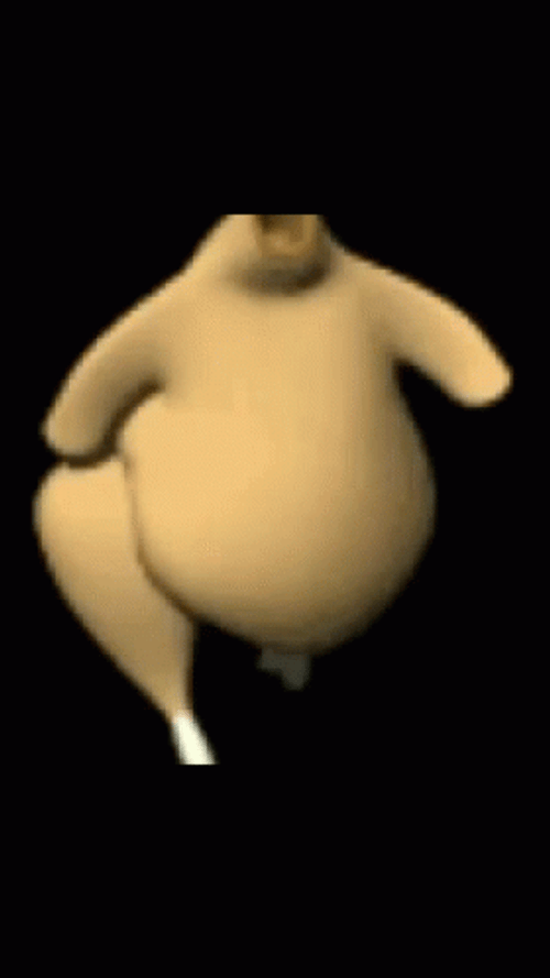 Walking Chicken Animation GIF