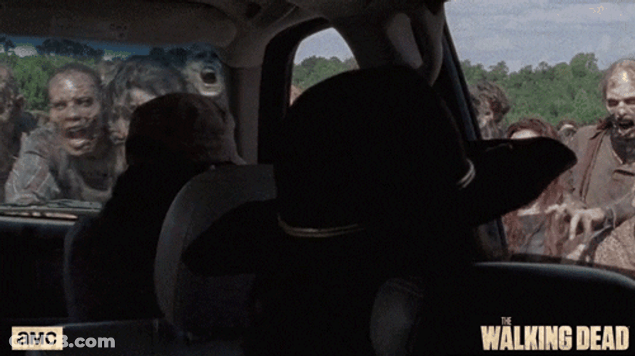 Walking Dead Season 8 Walkers Zombies GIF