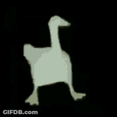 Walking Duck Animated Shadow Stroll GIF