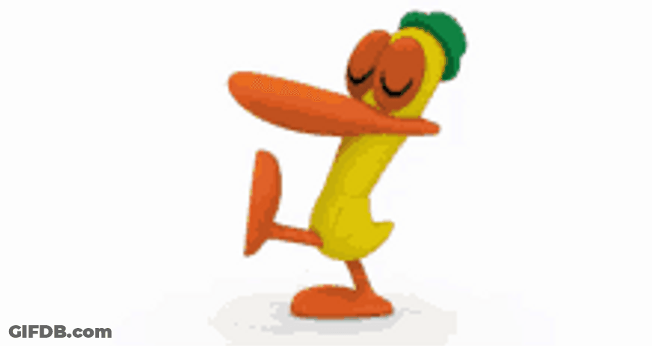 Walking Duck Happy Close Eyes Confident Swag GIF