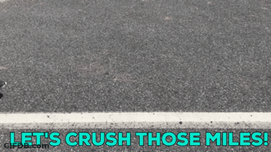 Walking Fast To Crush Those Miles GIF