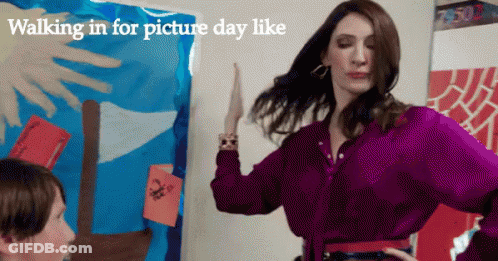 Walking In For Picture Day Like GIF