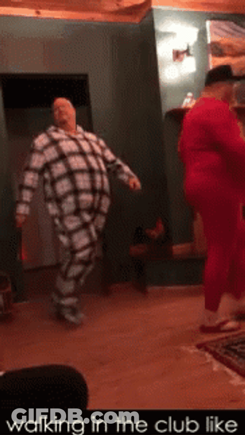 Walking In The Club GIF