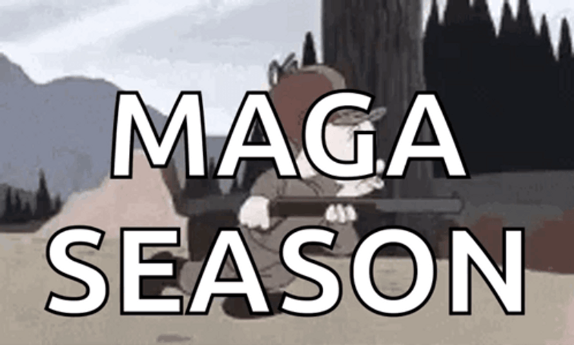 Walking Slowly On Maga Season GIF