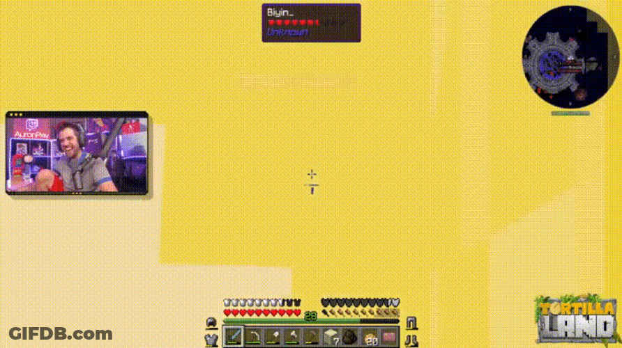 Walking With Creeper GIF