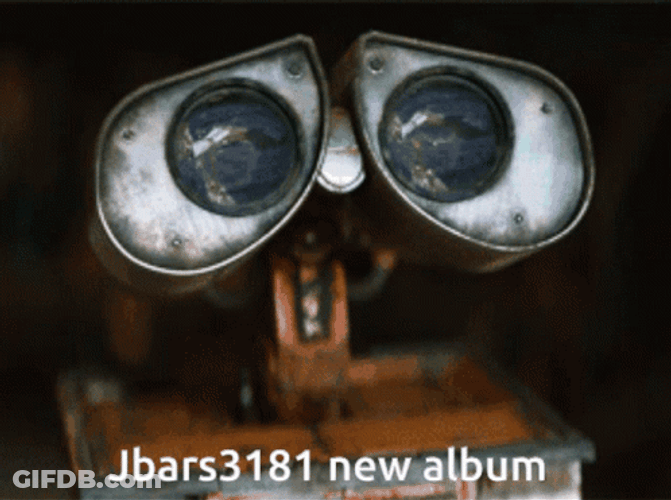 Wall E Googly Eyes Close Up GIF