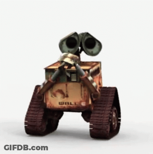 Wall E Is A Robot From The Movie Wall E GIF