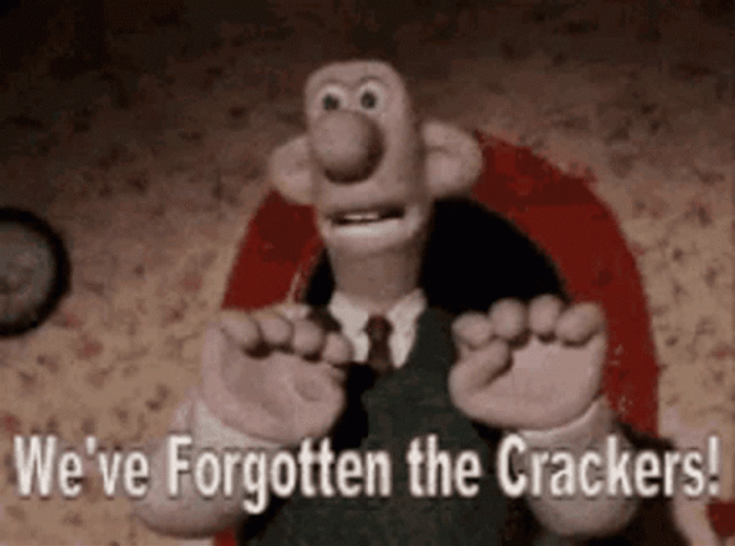 Wallace Forgets Crackers GIF