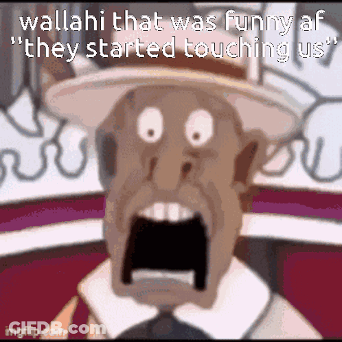 Wallahi That Was Funny Af They Started Touching Us GIF