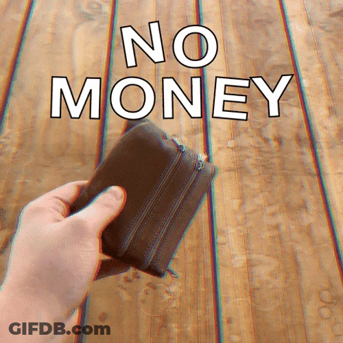 Wallet Empty Money GIF
