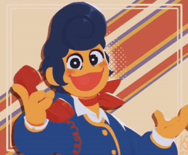 Wally Darling On The Telephone GIF