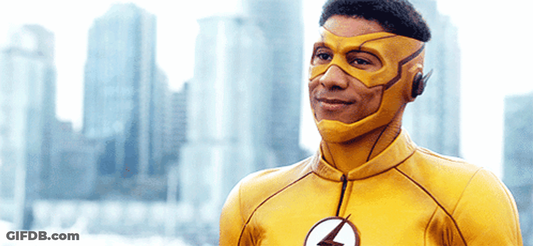 Wally West Kid Flash Movie Scenes GIF