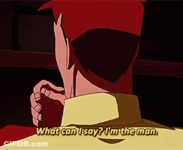 Wally West Kid Flash What Can I Say GIF