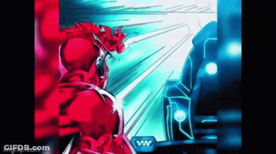 Wally West Mobius Chair Comics GIF