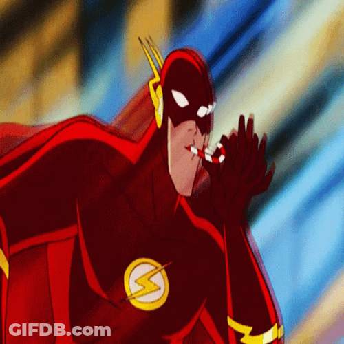 Wally West The Flash Sip Comics Animated GIF