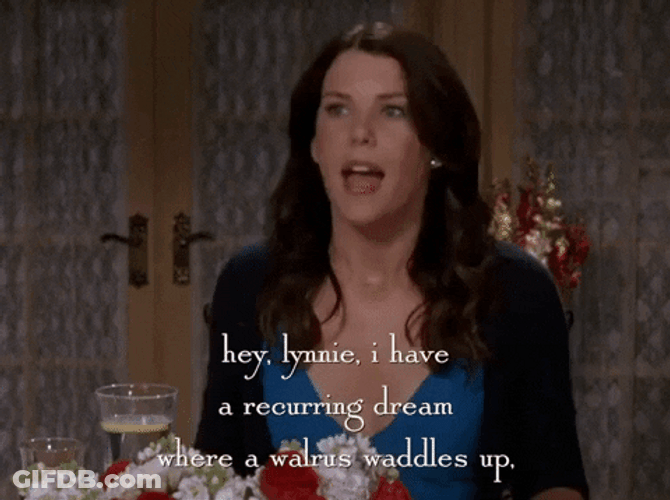 Walrus Waddles Gilmore Girls GIF
