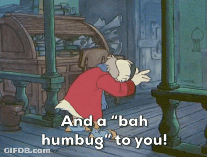 Walt Disney Comics Angry Scrooge Mcduck A Bah GIF