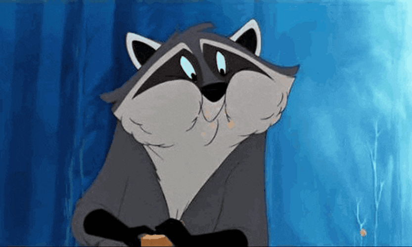 Walt Disney Meeko Chewing Gum GIF