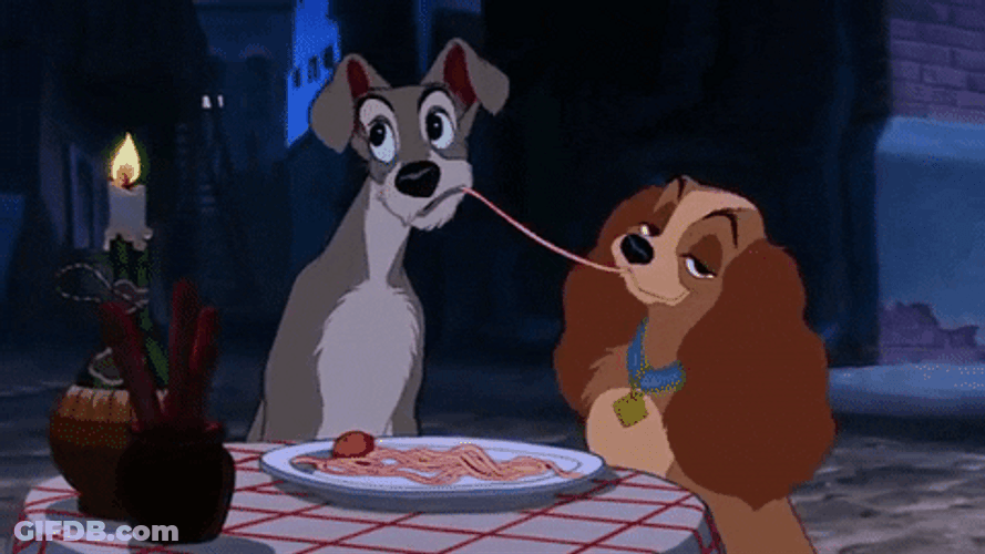 Walt Disney Spaghetti Animation GIF
