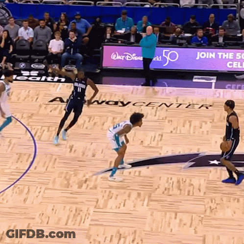 Walt Disney World 50Th Anniversary Basketball Game GIF
