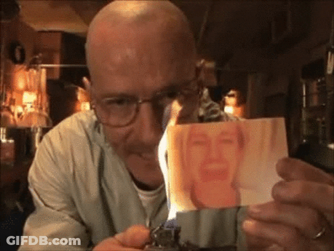 Walter Lit The Picture GIF
