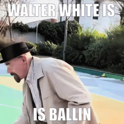 Walter White Breaking Bad Basketball GIF
