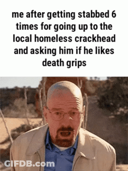 Walter White Falling Breaking Bad GIF