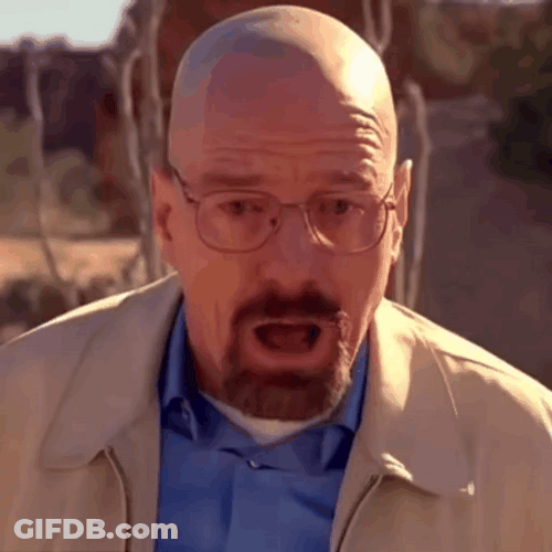 Walter White Falling Bryan Cranston Breaking Bad GIF