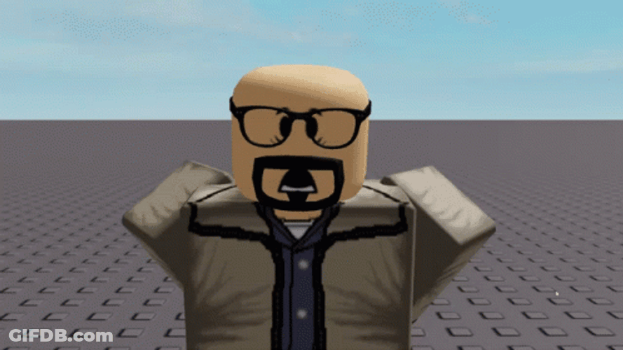 Walter White Falling Lego Character Parody GIF