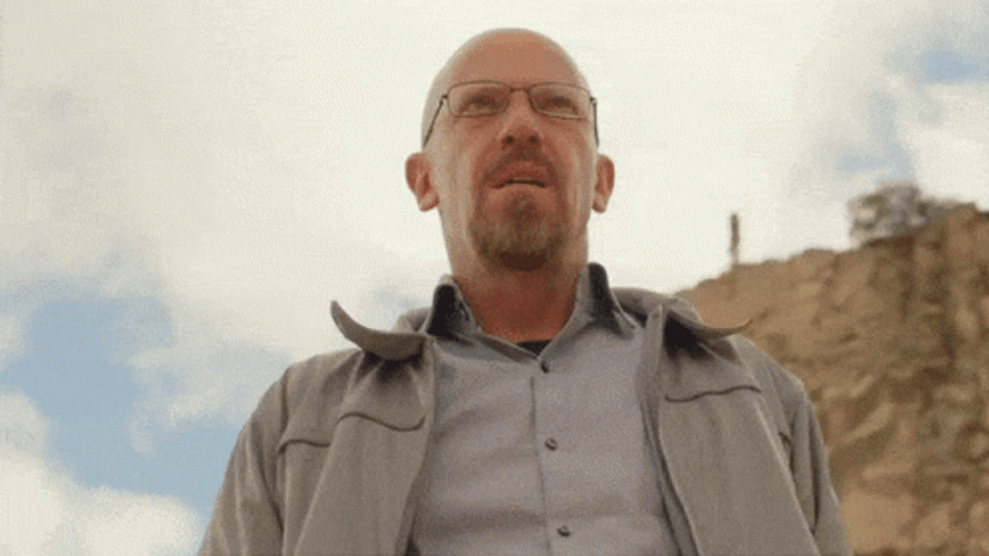 Walter White Falling Lookalike Parody GIF