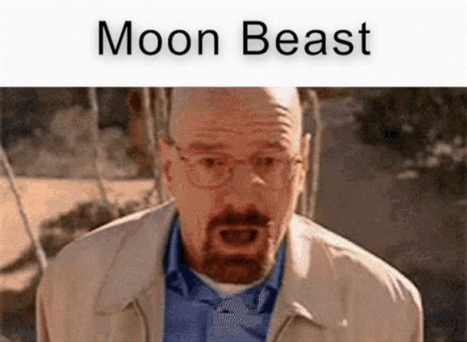 Walter White Falling Moon Beast Meme GIF