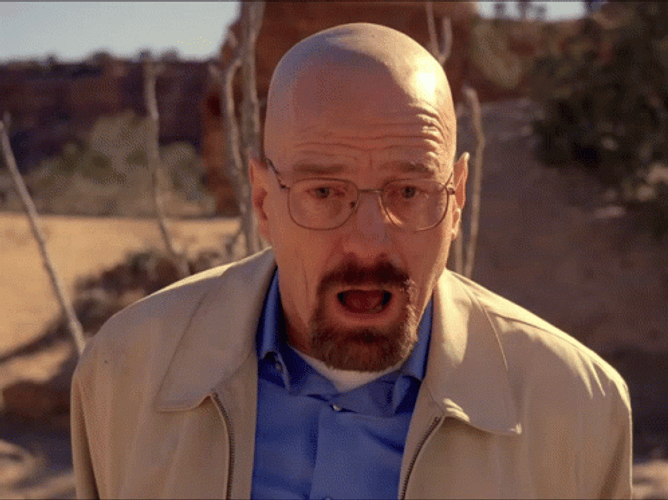 Walter White Falling Weeping On The Ground GIF